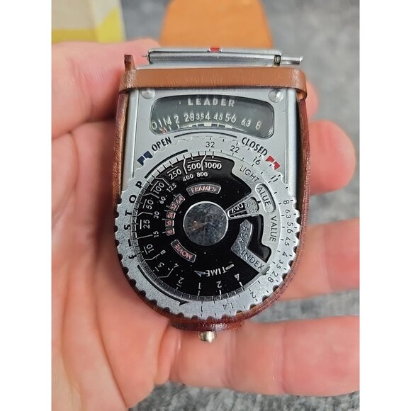 Vintage Sekonic Incident Exposure Meter Model L-VI L-6in Original Box - Picture 6 of 7